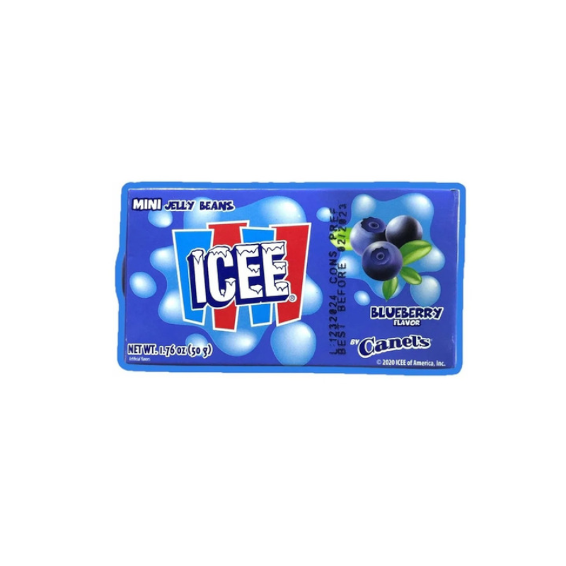 Icee Mini Jelly Beans Blueberry