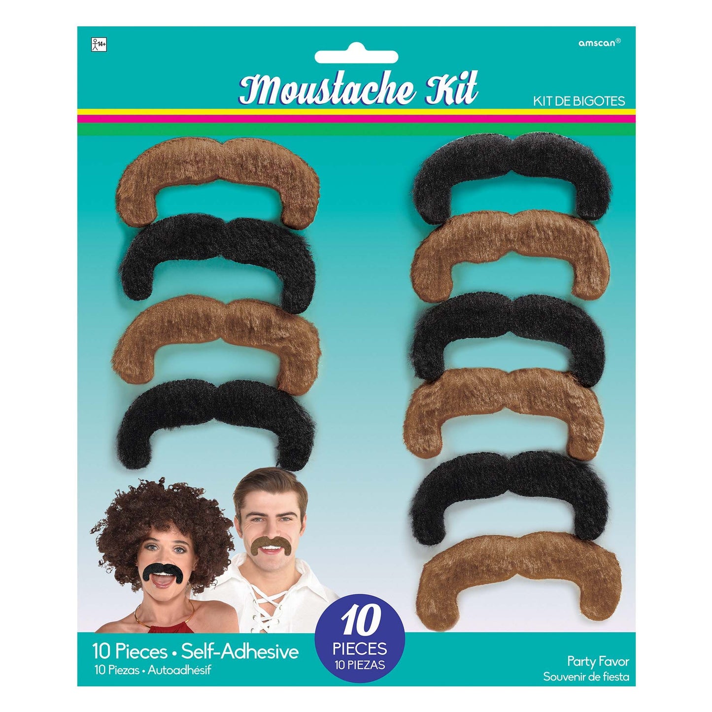 Moustaches (10u)