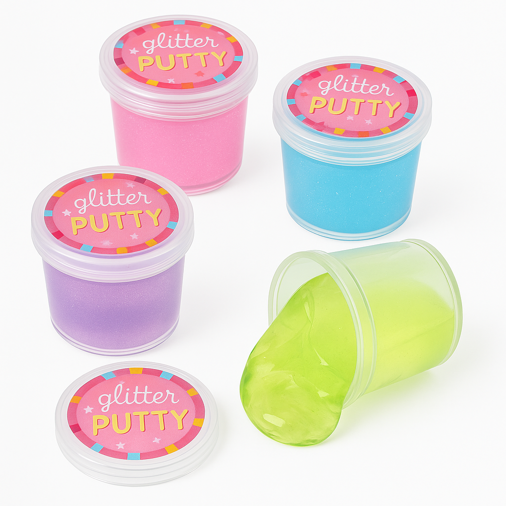 Mega Value Glitter Putty Party Favors (x12u)