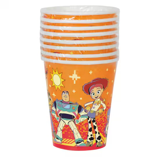 Toy Story Paper Cups 8ct 9oz