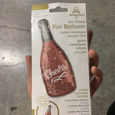 BALLOON/GLOBO ARFLLD CHEERS ROSE