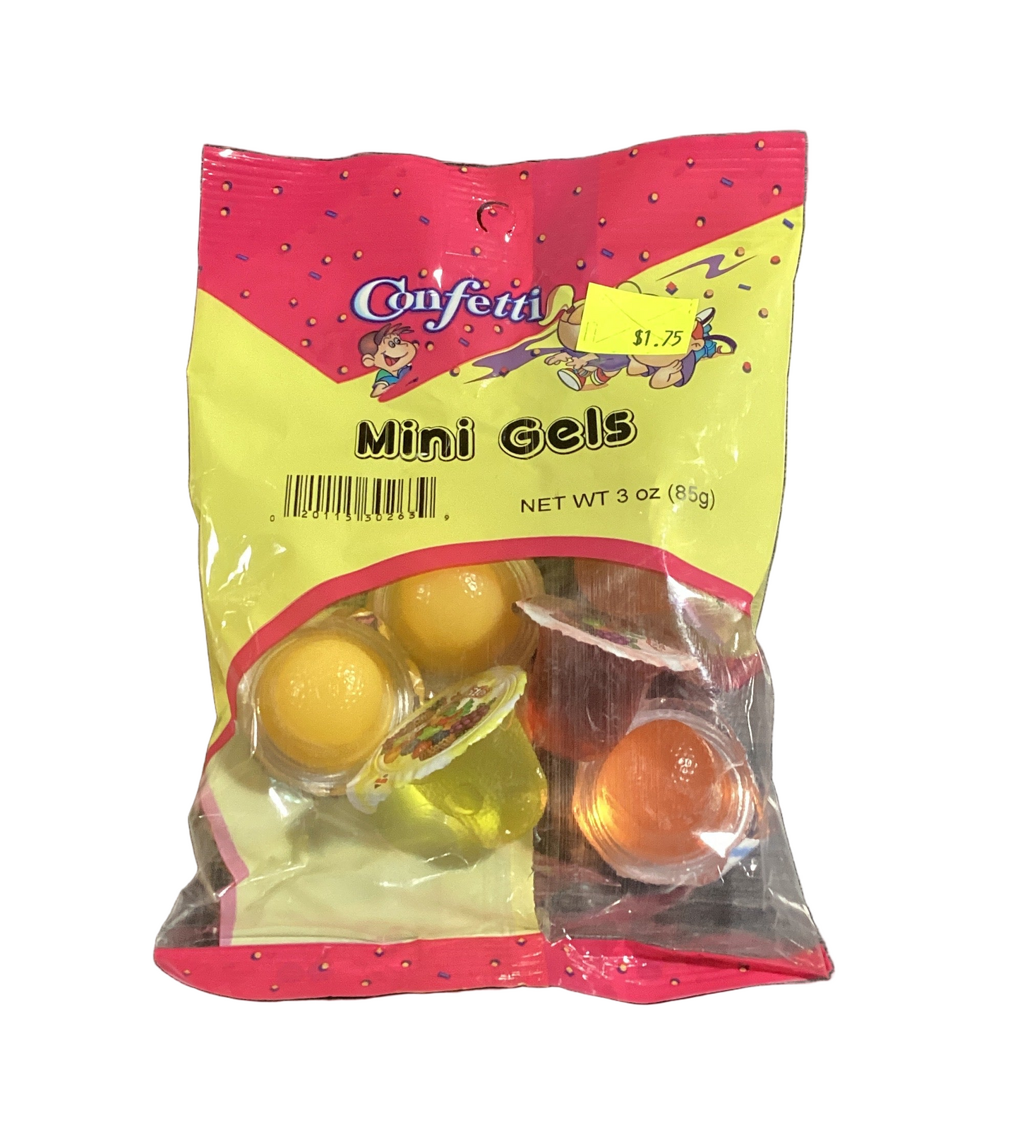 Confetti Mini Gel 3oz