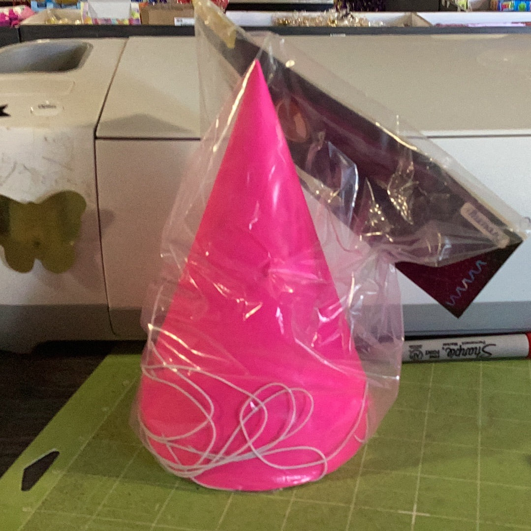 Party Hat Fuschia