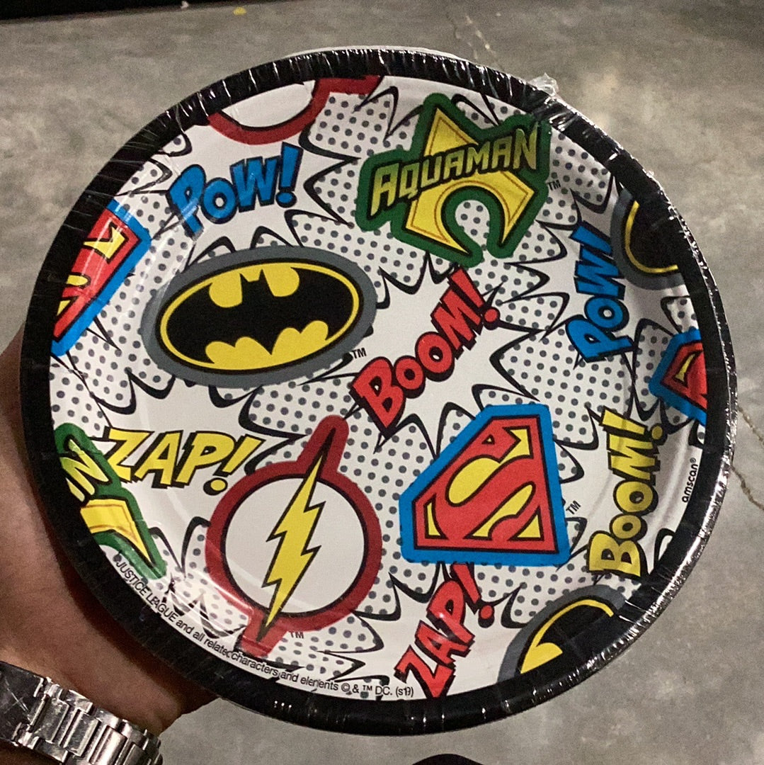 JUSTICE LEAGUE HEROES UNITE PLATES