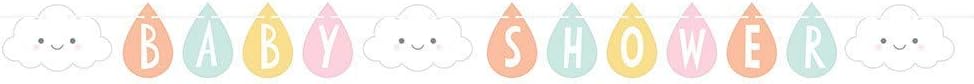Sunshine Baby Shaped Banner "Baby Shower" (x1u)