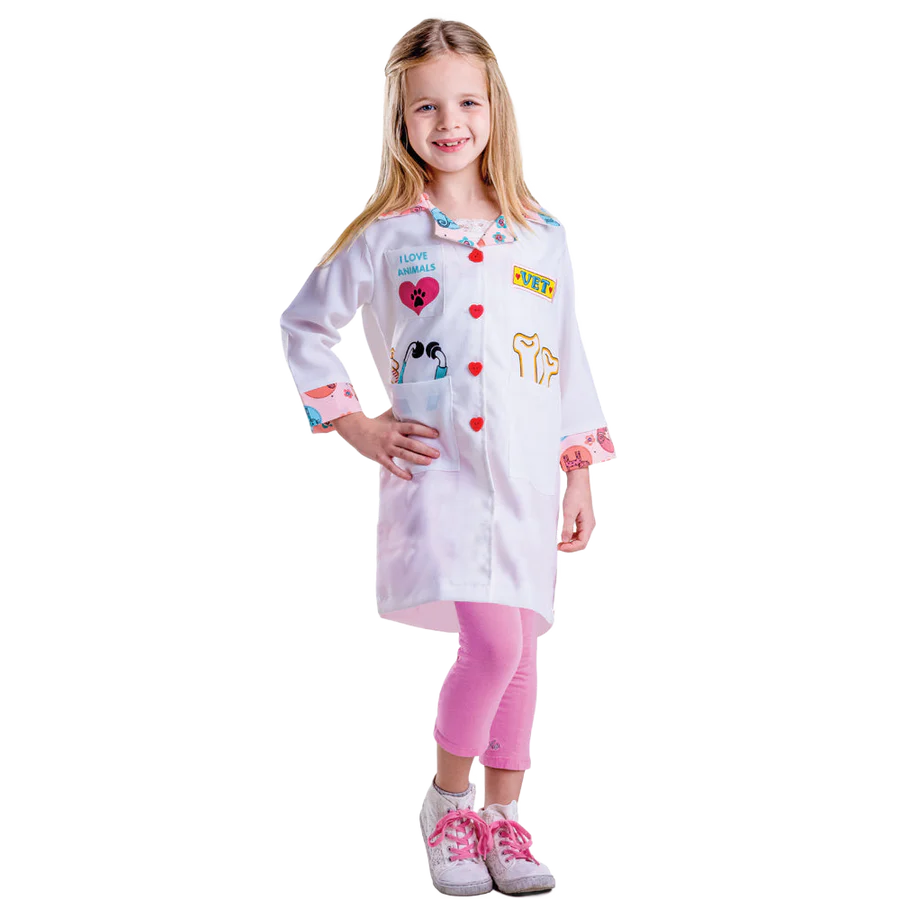 Veterinarian Uniform Kids Girl Costume