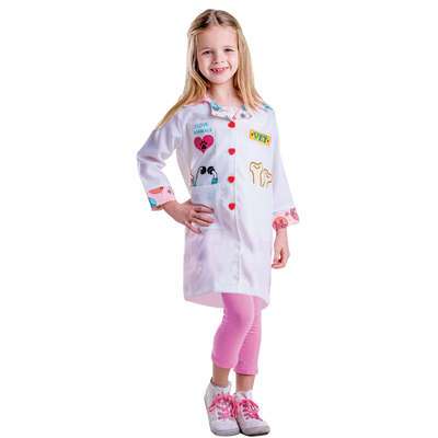 Veterinarian Uniform Kids Girl Costume