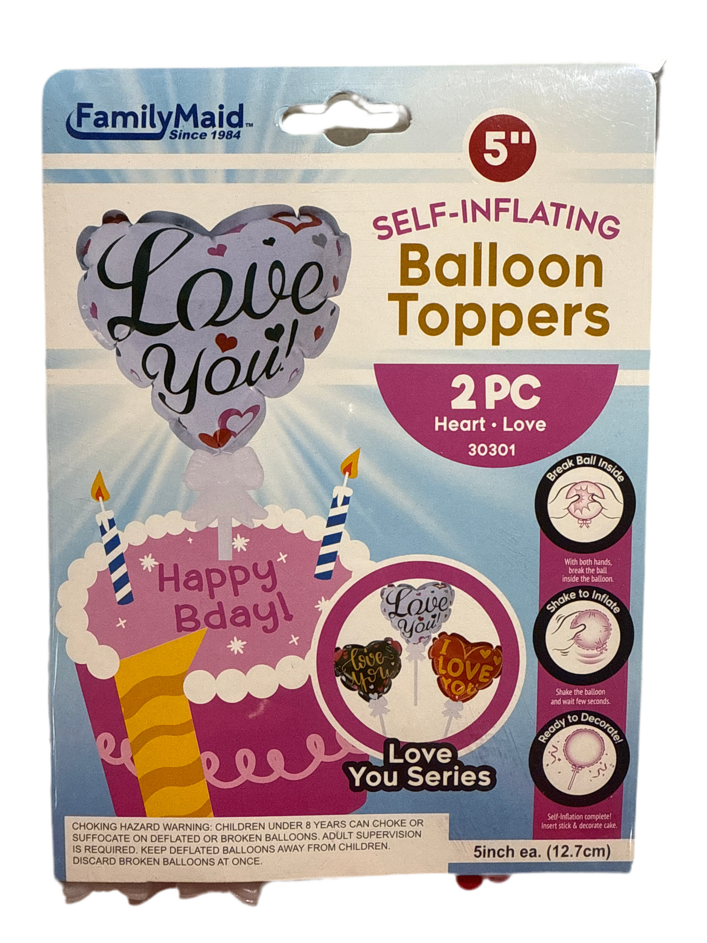 Heart Balloon Topper