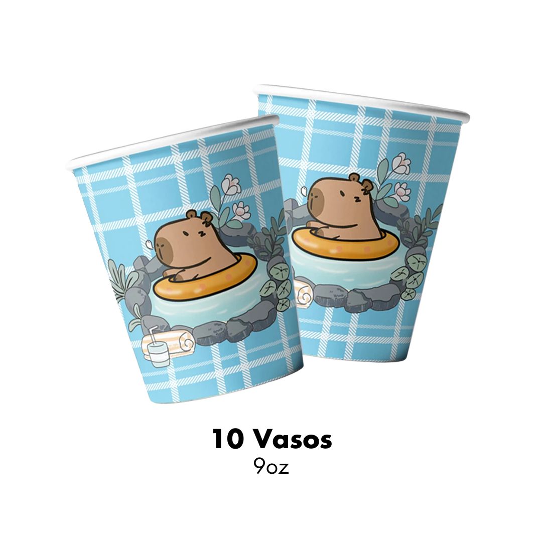 Vasos Capybara 9oz