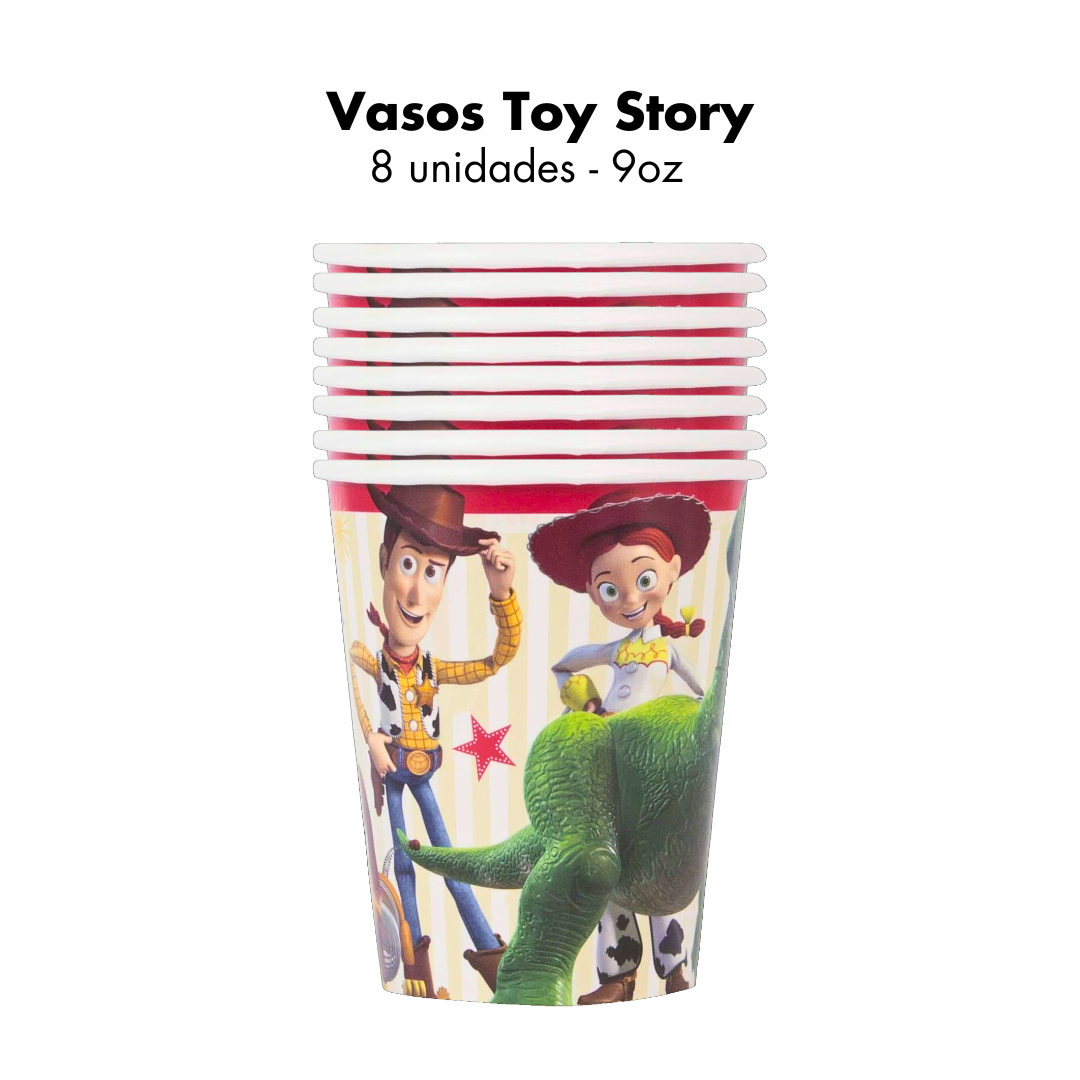 Toy Story Cups 9oz (x8u)