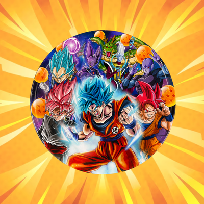 Dragon Ball Z Platos 9" (x10u)