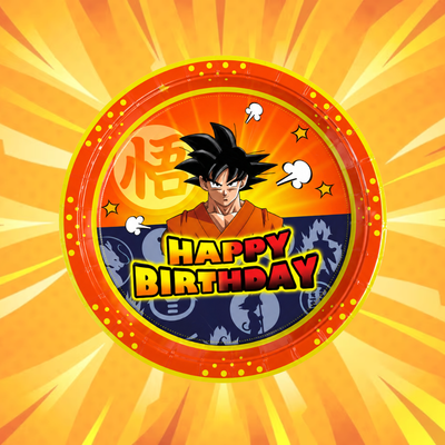Dragon Ball Z Platos 9” (x10u)