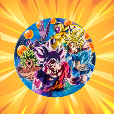 Dragon Ball Z Platos 7" (x10u)