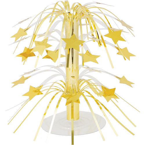 MINI CASCADE STARS CENTERPIECE GOLD