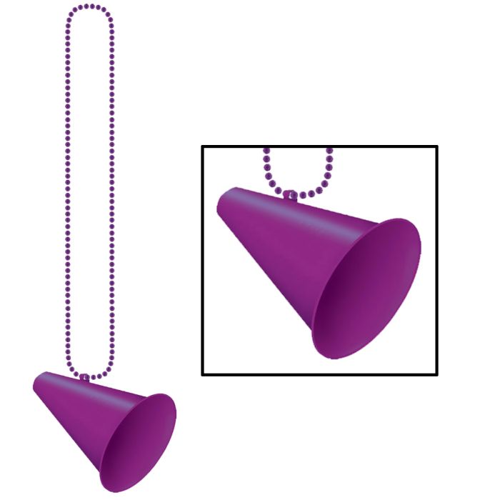 Beads w/Megaphone Medallion