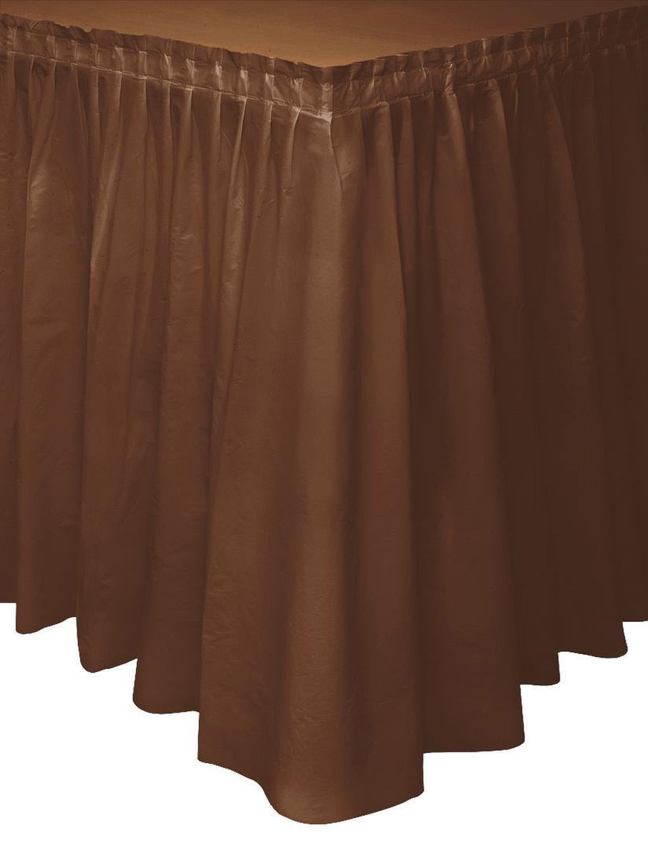 Table Skirt Brown (x1u)
