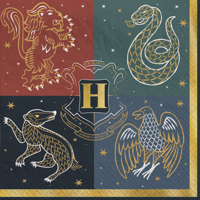 Harry Potter Hogwarts United Beverage Napkin