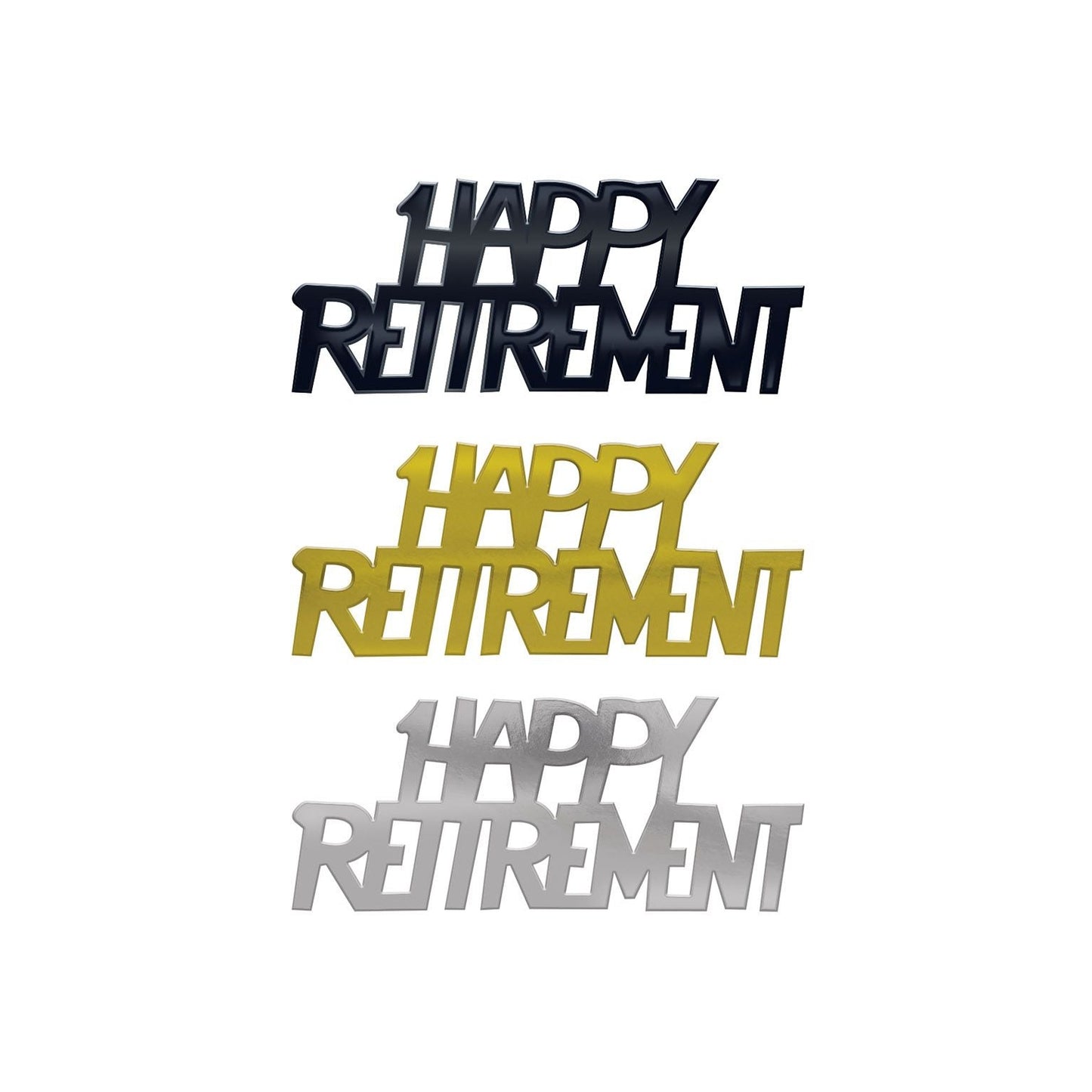 Happy Retirement Confetti 1/2oz