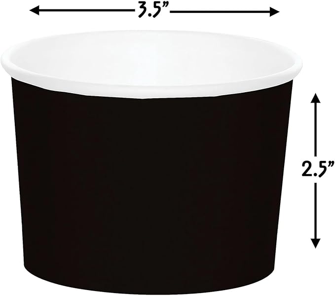 Tazas de Tratamiento Black, 8 piezas