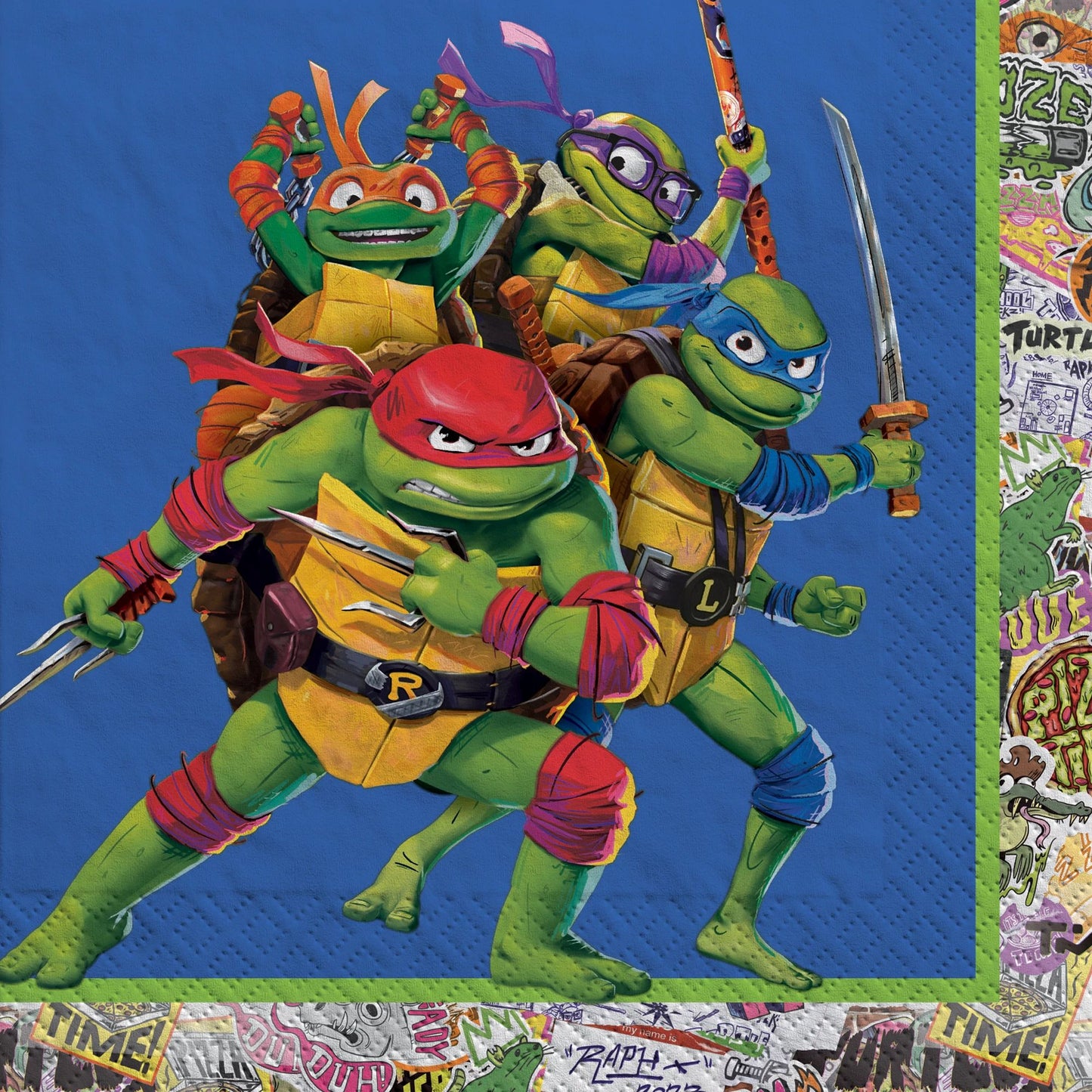 TMNT: Mutant Mayhem Luncheon Napkins