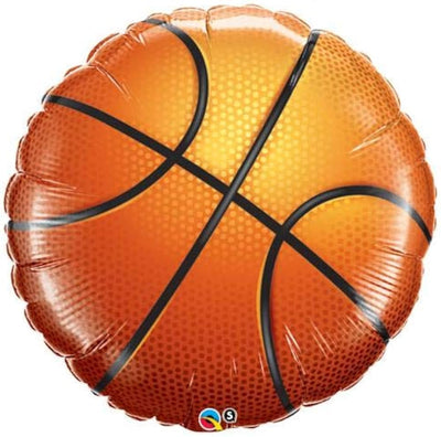 Basketball Foil Balloons 18"