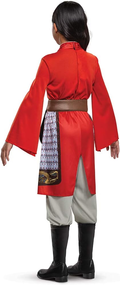 Mulan Hero Red Dress Child Classic