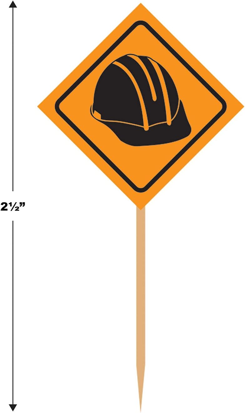 Construction Sign Picks (x50u)