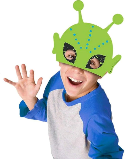 Space Blast Off Birthday Mascaras 8pcs