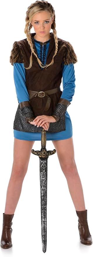 Viking Warrior Shield Maiden Women's Costume