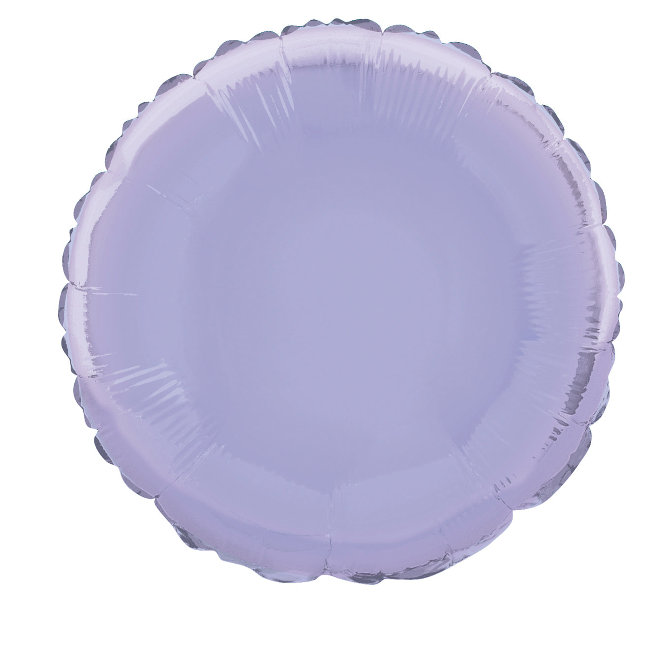 18" Lavender Round Solid Color Foil Balloon