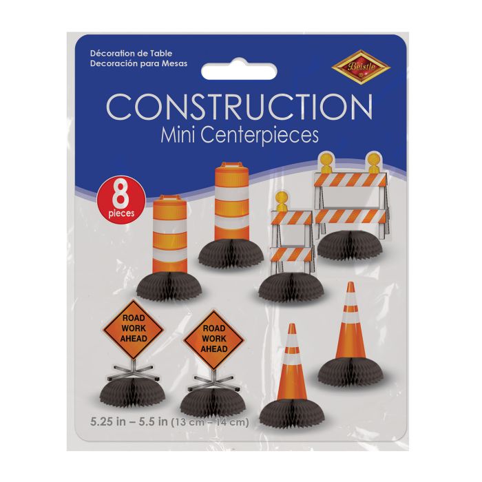 Construction Mini Centerpieces (x8u)