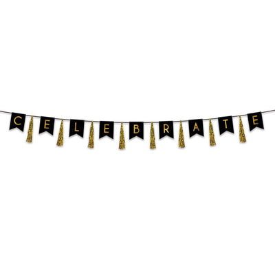 Celebrate Tassel Streamer