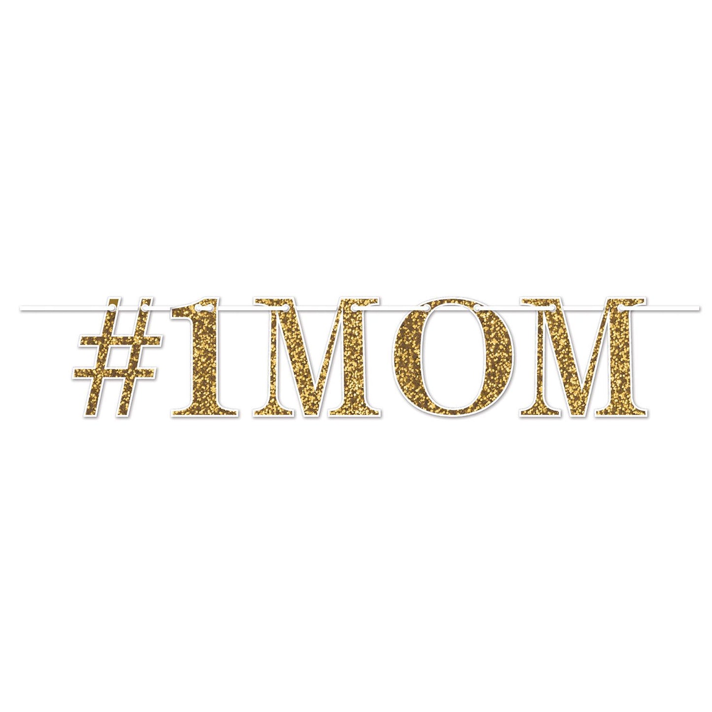 #1 Mom Streamer 4ft (x1u)