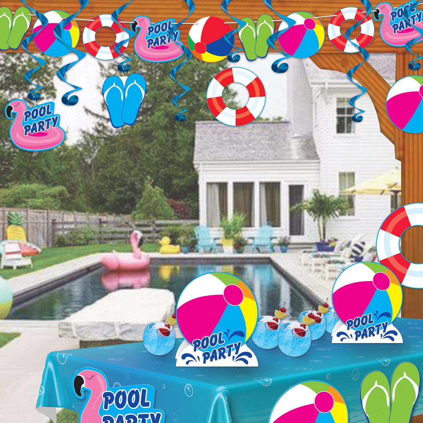 Centro Pool Party 3D (x1u)