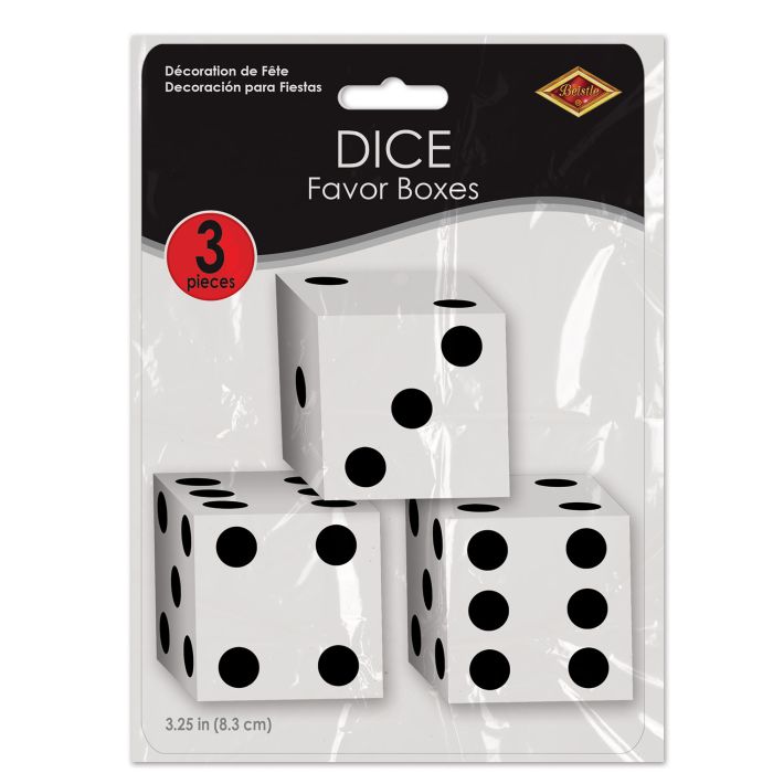 Dice Favor Boxes