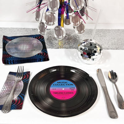 Disco Ball Napkins Retro Vintage (x16u)