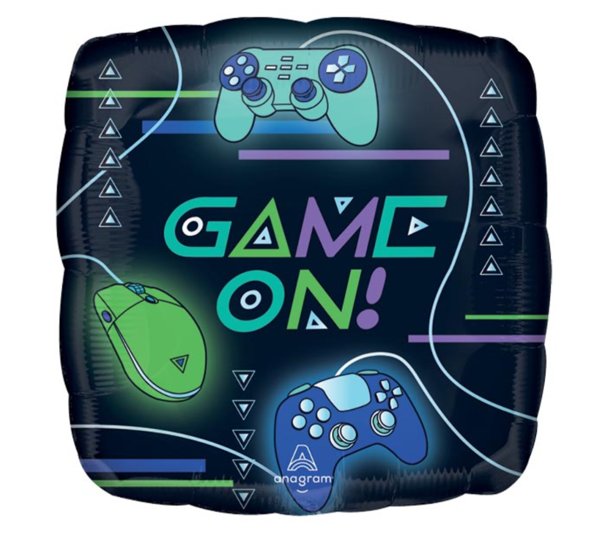 Foil Balloon 18” Game On