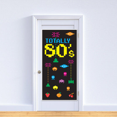 80's Retro Vintage Door Cover (x1u)