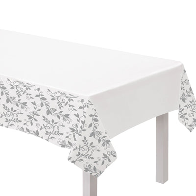 Happy 25th Anniversary Plastic Table Cover