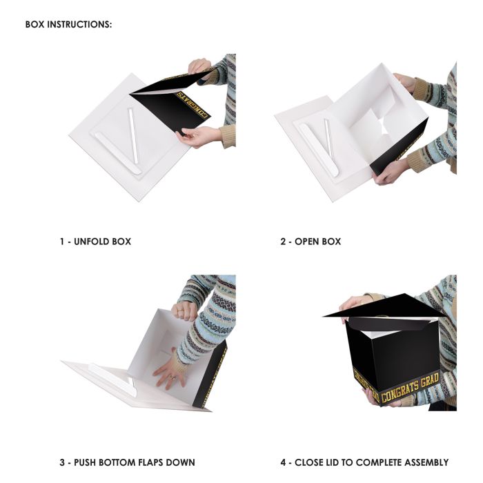 Grad Cap Card Box
