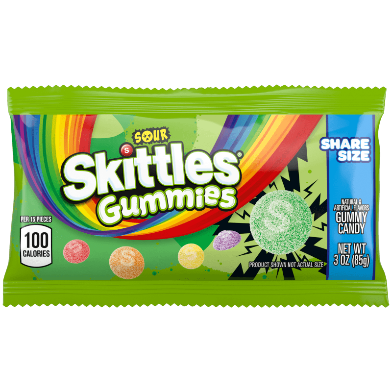 Skittles Sour Gummies 3oz