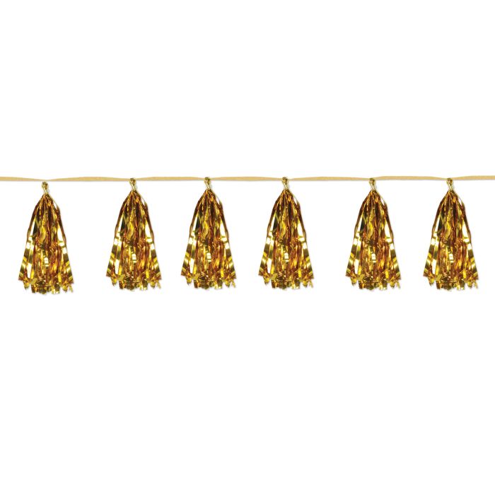 Metallic Tassel Garland
