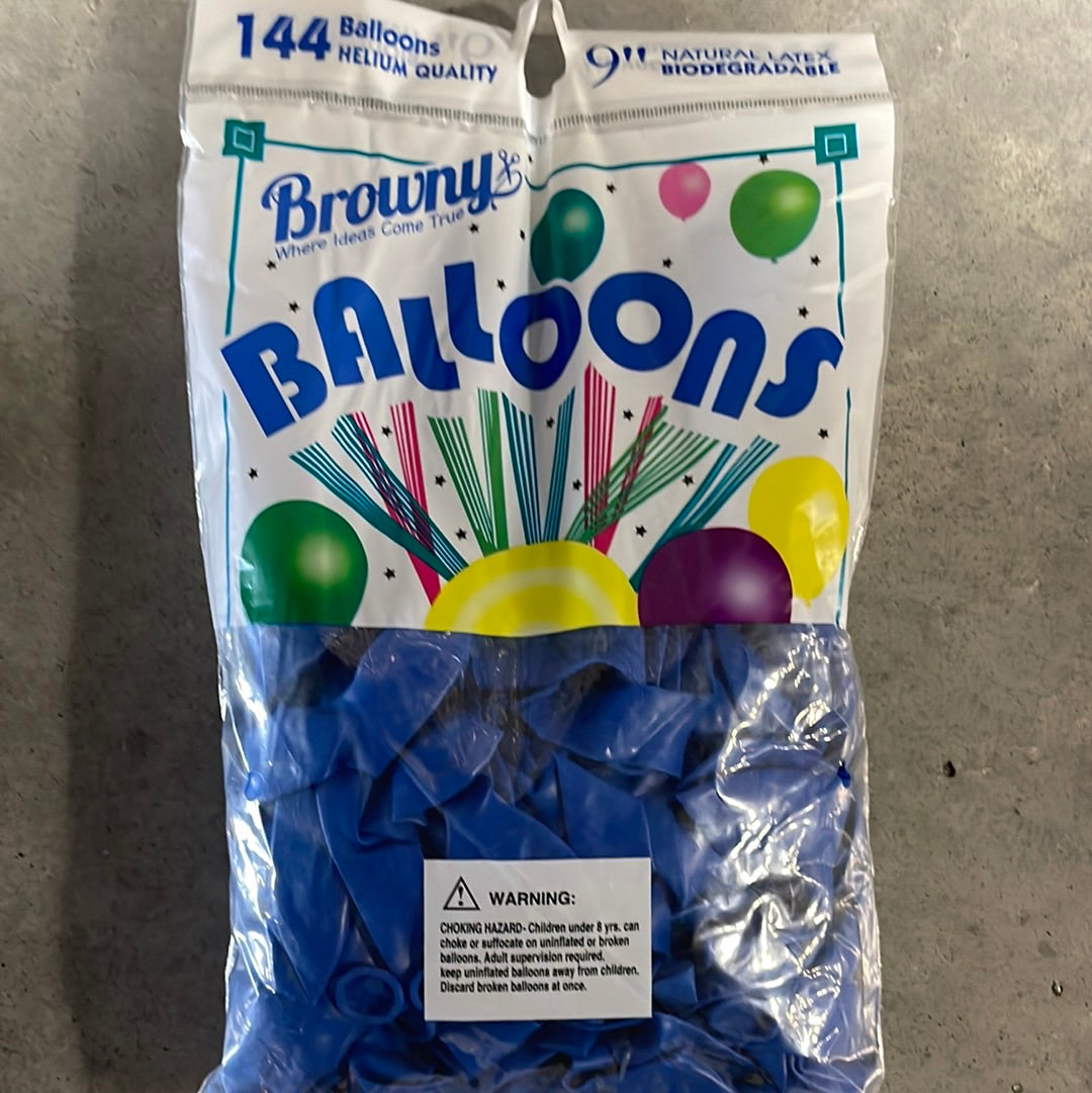 Globo 9” 144pcs - Dark Blue