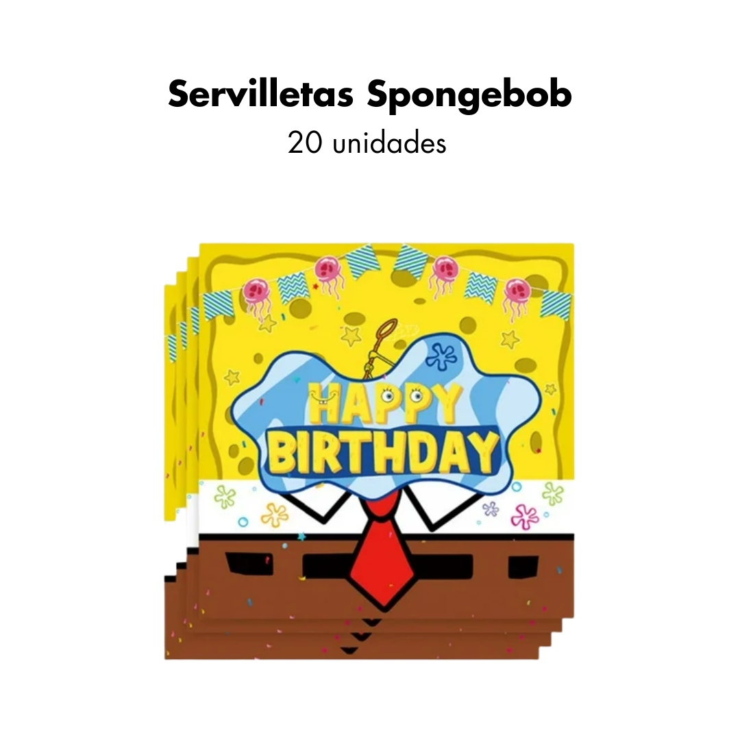 SpongeBob Servilletas (x20u)