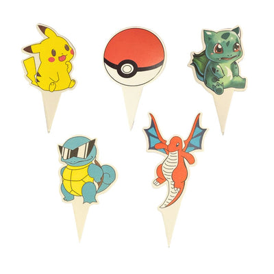Pokemon Cupcake Toppers (x24u)