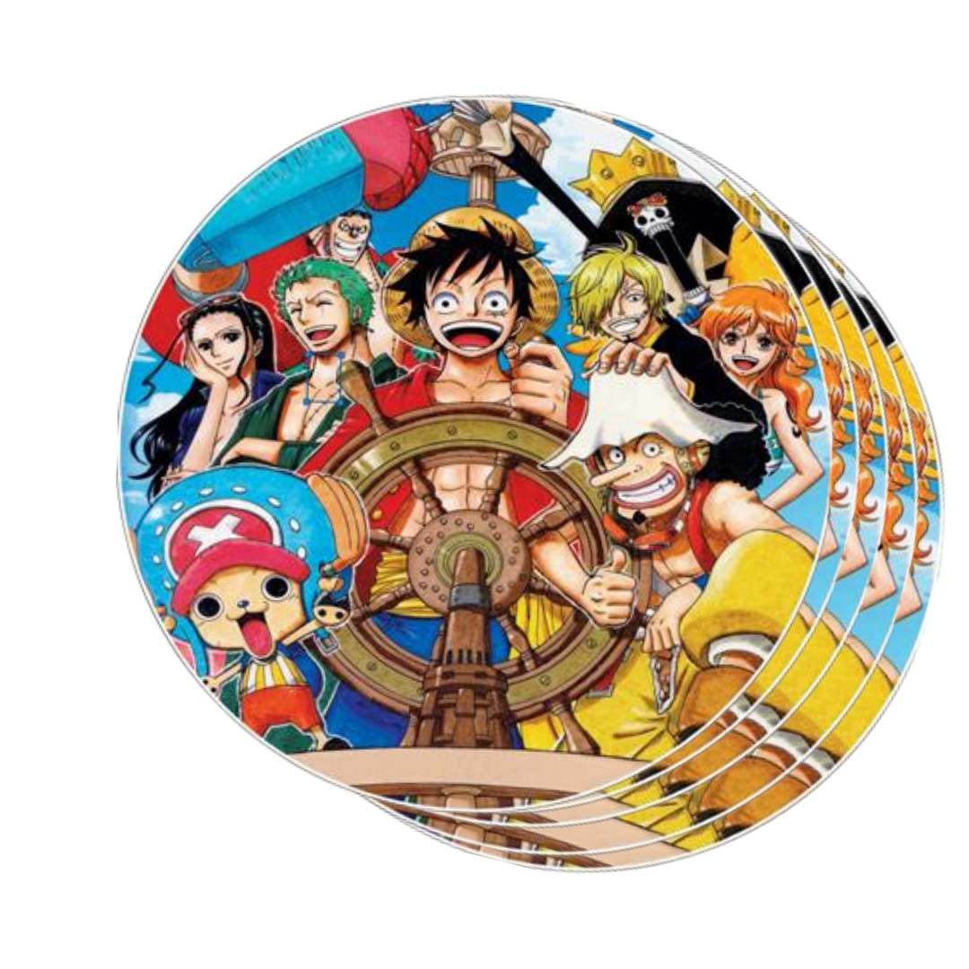 One Piece Platos 9" (x10u)