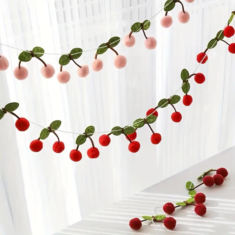 Cherry Party Blossom Garland Decor