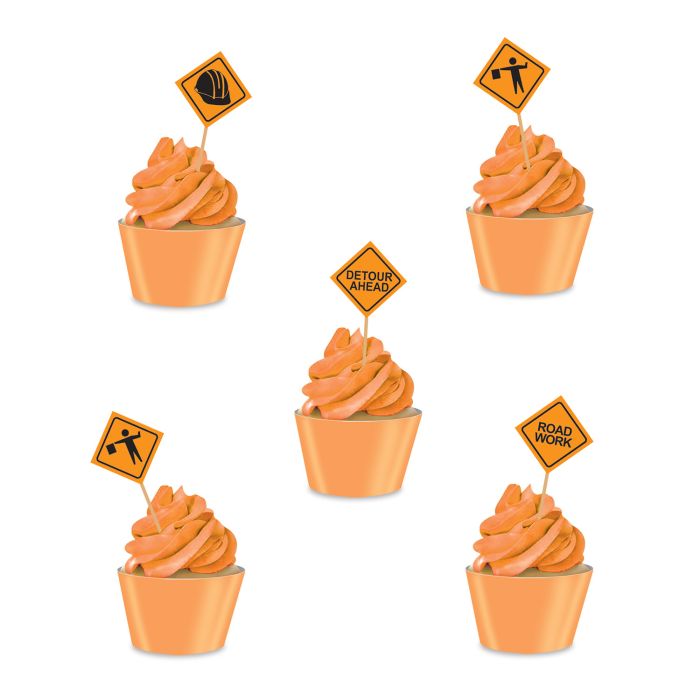 Construction Sign Picks (x50u)