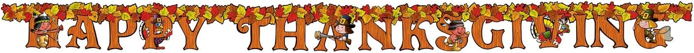 "Happy Thanksgiving" Banner