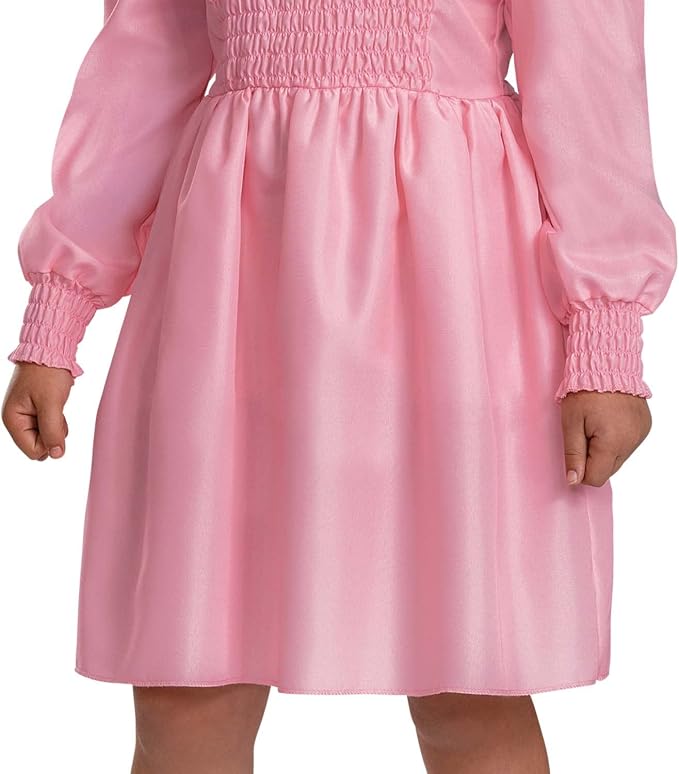 Eleven Pink Dress Stranger Things Kids Girl Costume